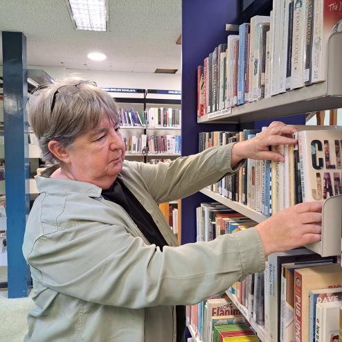 Goodbye, Ann! Senior Library Assistant retires after 49 years