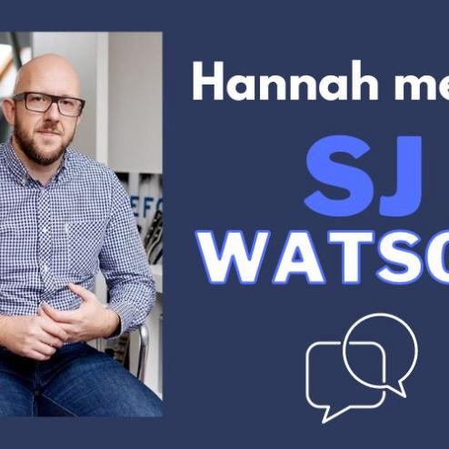 Hannah interviews: SJ Watson