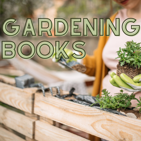 Freshly planted gardening books to help you get growing