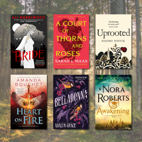 Romantasy novels