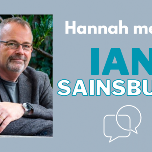 Hannah interviews: Ian W Sainsbury