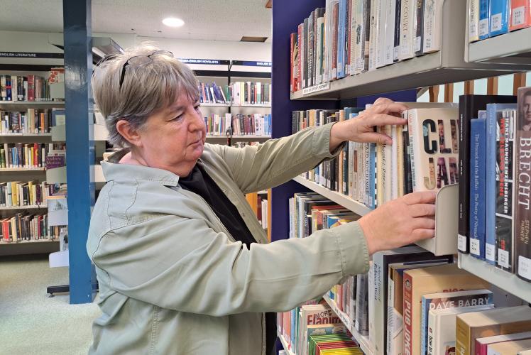 Goodbye, Ann! Senior Library Assistant retires after 49 years