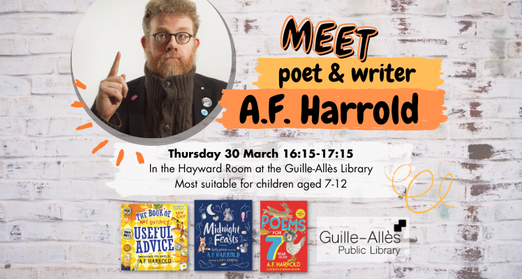 Meet the author: A.F Harrold