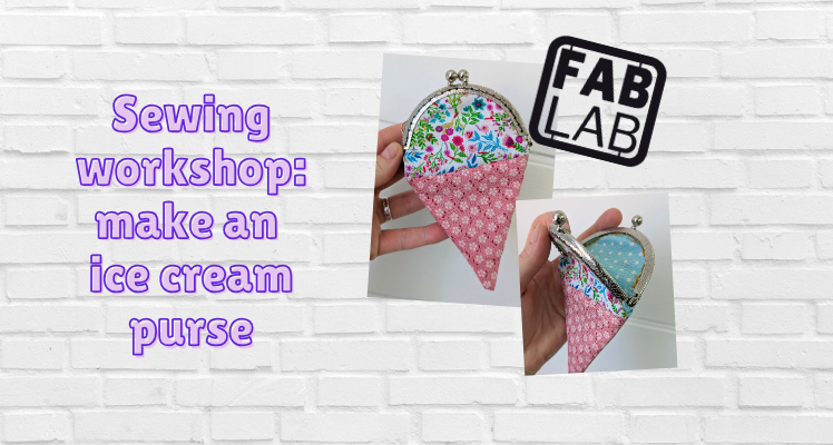Sewing workshop: Make an ice cream purse