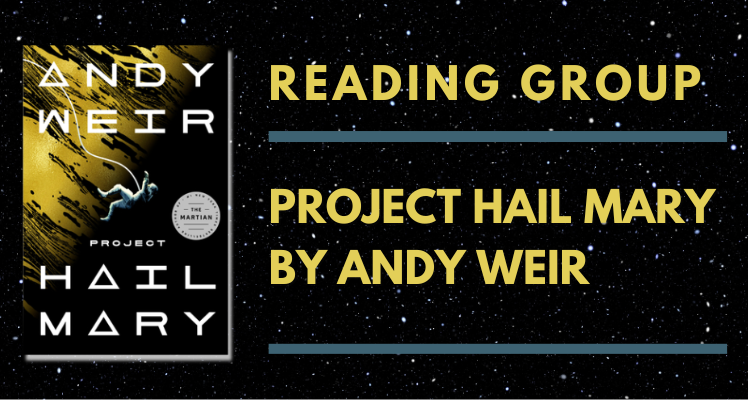 August Reading Group: Project Hail Mary