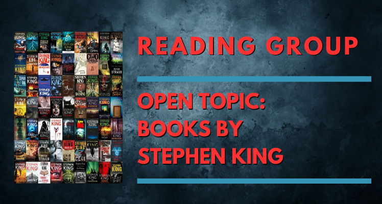 Reading Group: Open topic - books by Stephen King