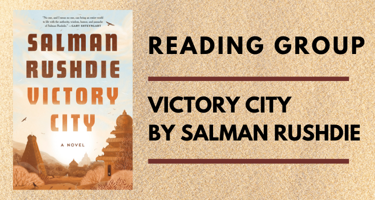 September Reading Group: Victory City by Salman Rushdie