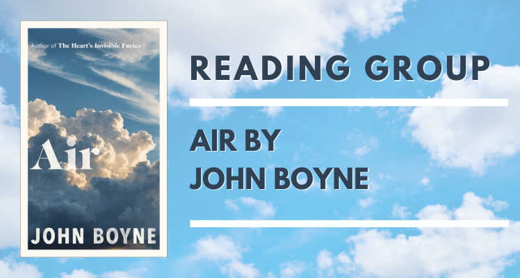 Reading Group: Air by John Boyne
