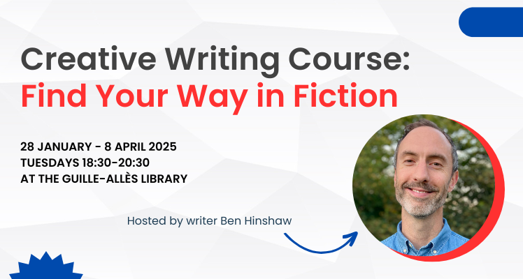 Creative Writing Course: Find Your Way in Fiction (fully booked)