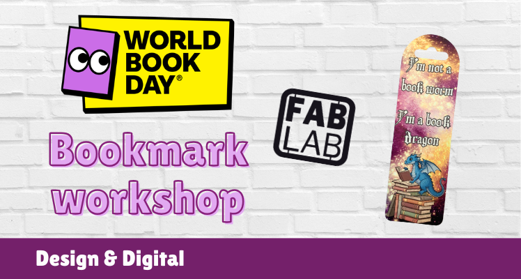 World Book Day Bookmark Workshop (ages 9 and above)