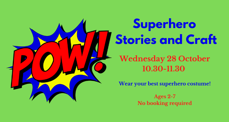 Superhero Stories and Craft