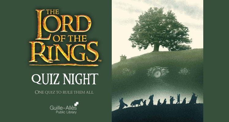 Lord of the Rings Quiz Night SOLD OUT