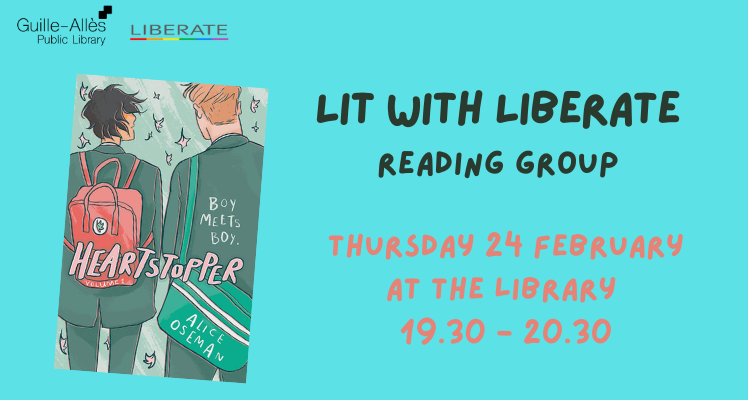 Lit with Liberate Reading Group - Heartstopper