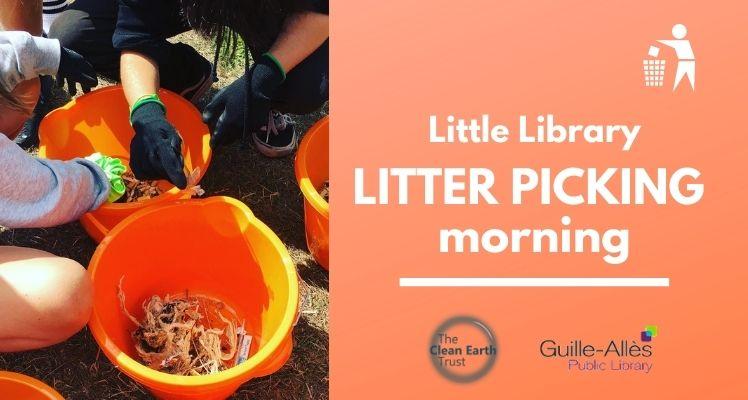 Little Library Litter Picking Morning | Guille-Allés Library | Guernsey