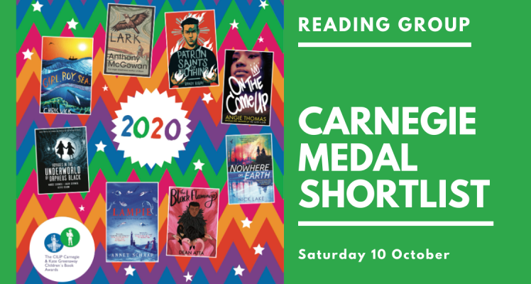 Reading Group: Carnegie Medal (Saturday)