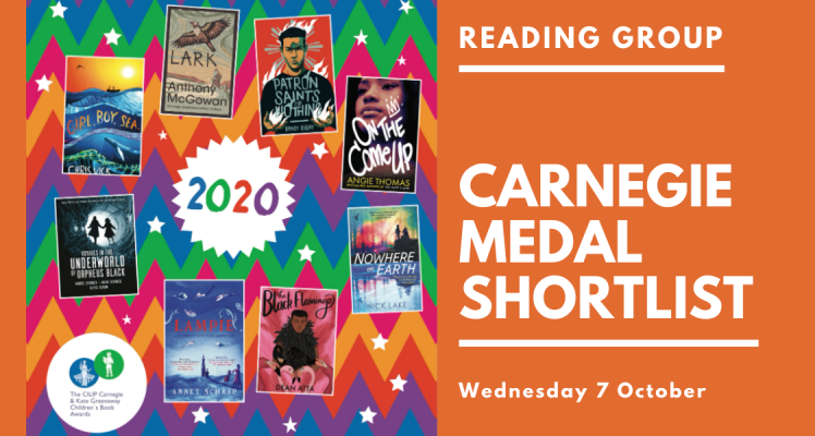 Reading Group: Carnegie Medal (Wednesday)