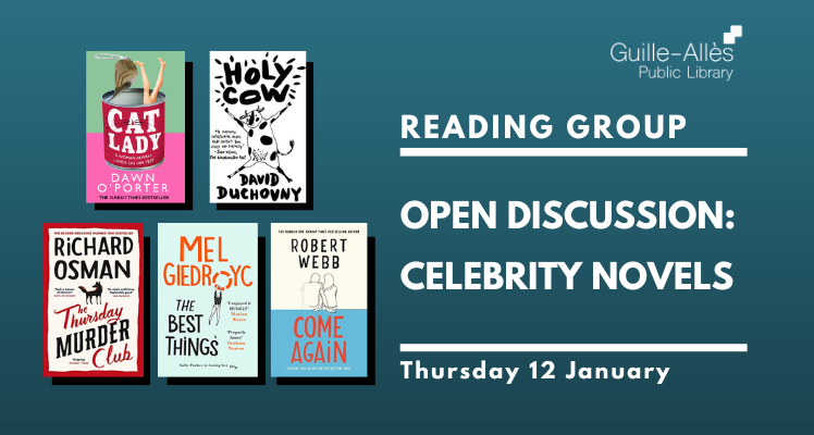 Reading Group: Celebrity Novels (Thursday)