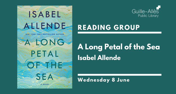 Reading Group: A Long Petal of the Sea (Wednesday)