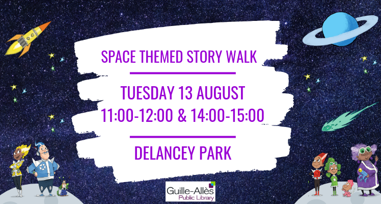 Space themed Story Walk