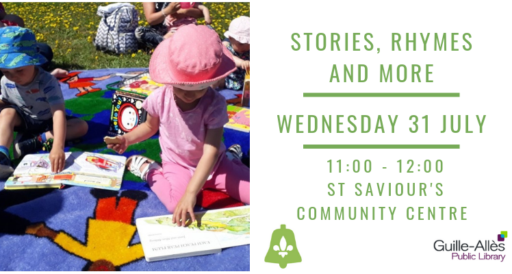 Stories, rhymes and more at St Saviour's