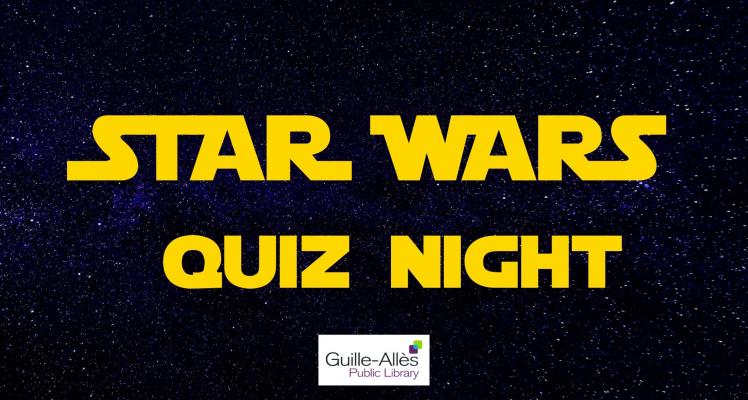 Star Wars Quiz Night