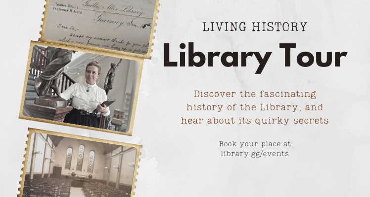 *SOLD OUT* Living History tour of the Library