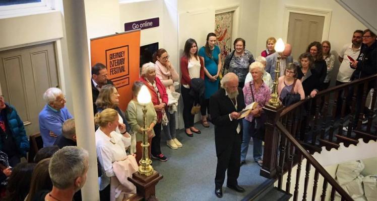 Living History tour of the Library