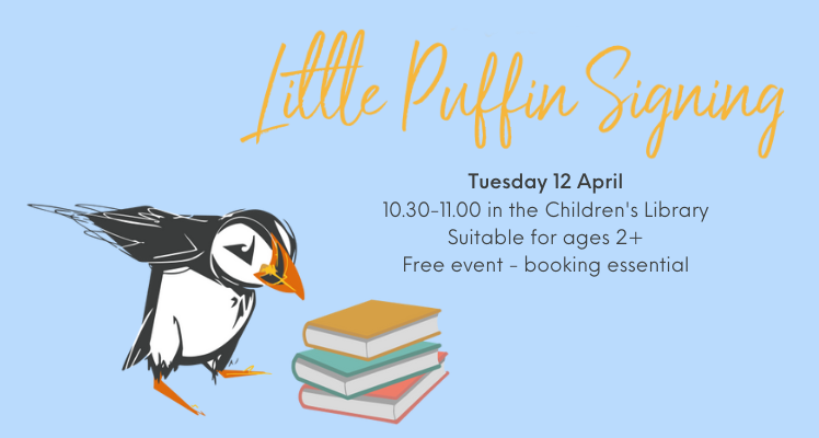 Little Puffin Signing 