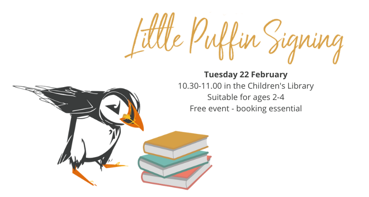 Little Puffin Signing - In the Garden (Fully Booked)