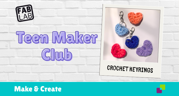 Teen Maker Club: Crochet keyring