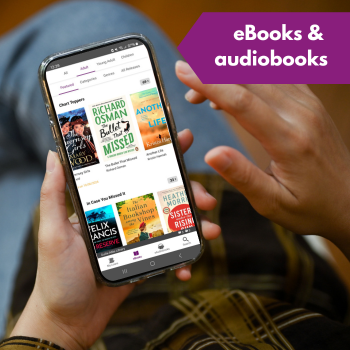 eBooks and Audiobooks homepage