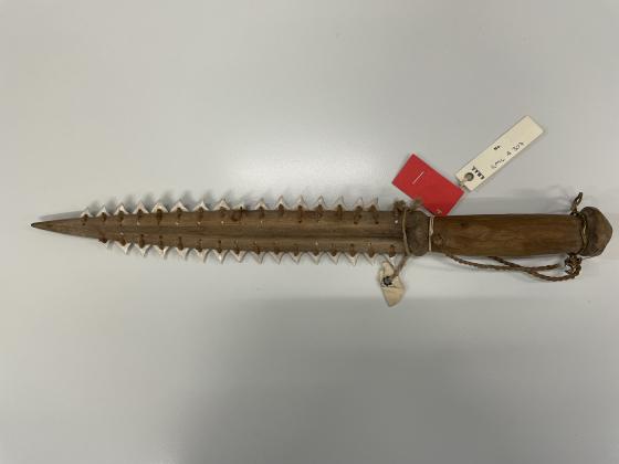 Shark tooth dagger, Gilbert & Ellice Islands